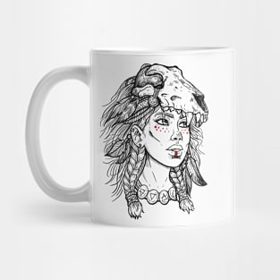 Shaman girl Mug